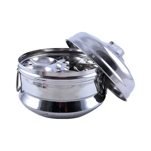 Kitchen Maid Steel Idli Pot 9`S
