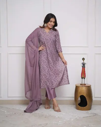 Kurti & pant Fabric -Cotton *Duppta fabric - chiffon