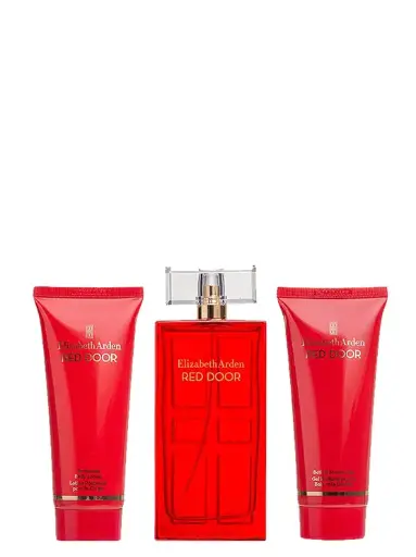Red Door Gift Set for Women (EDT 100ml + Body Lotion 100ml + Shower Gel 100ml) by Elizabeth Arden