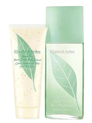 Green Tea Gift Set for Women (EDP 100ml + Honey Drops Body Cream 100ml) by Elizabeth Arden