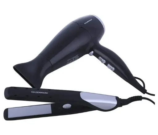 Olsenmark Omhc4074 Hair Dryer+Hair Straightener Combo