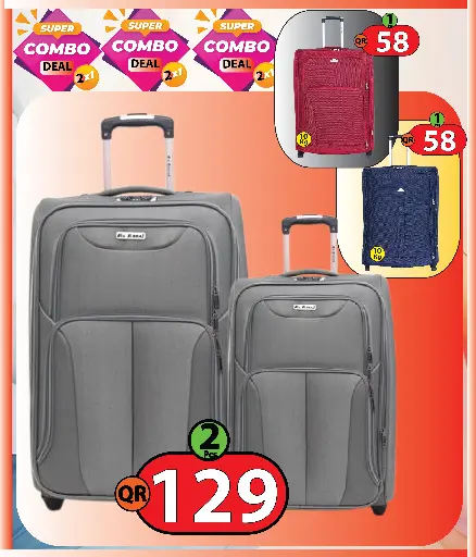 Soft Trolley Bags 2 pcs Combo (20/24 Inches) 