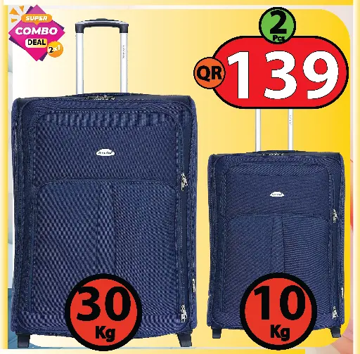 Soft Trolley Bags 2 pcs Combo (20/28 Inches) 