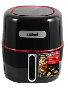Sanford Sf2451af Bs Digital Airfryer With Double Pot 4.5l