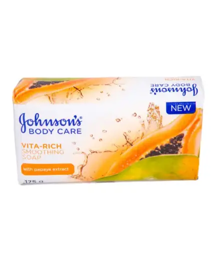 Johnson`S Vita Rich Smoothing Papaya Soap 175gm