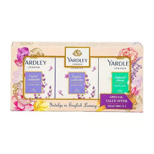 Yardley Soap Lavender 100gx3