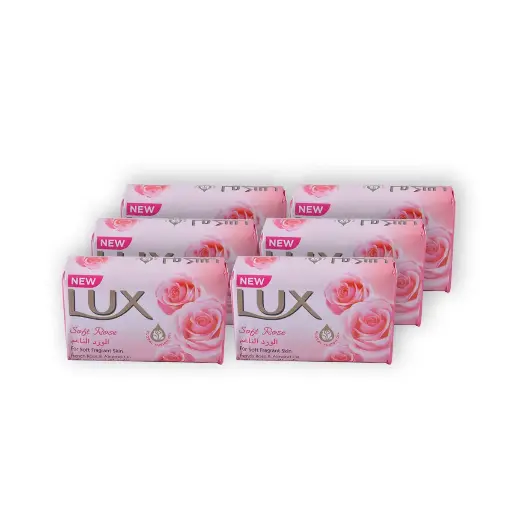 Lux Bar Soft Rose 120g X 6pcs