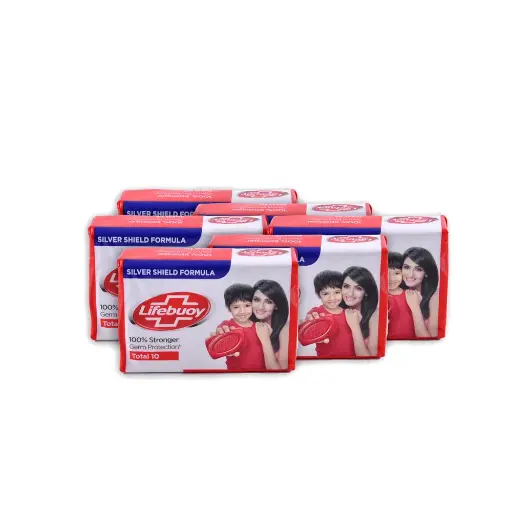 Lifebouy Soap Total Red 125gmx6pcs