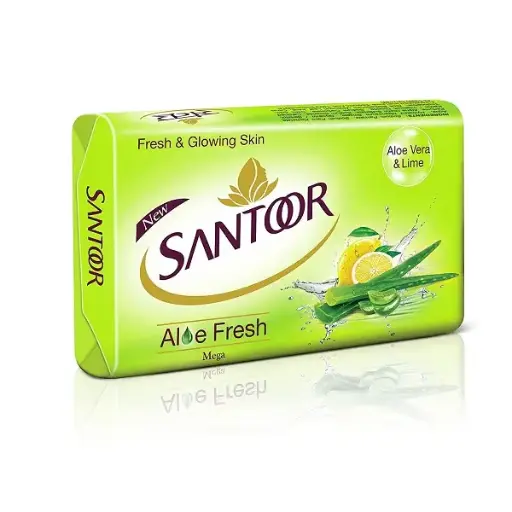 Santoor Soap Aloe Fresh 125gm