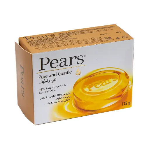 Pears Pure & Gentle Soap W/Natural Oils 125gm