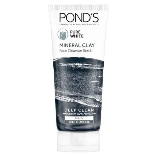 Ponds Pure White Clay Foam Ar P 90g