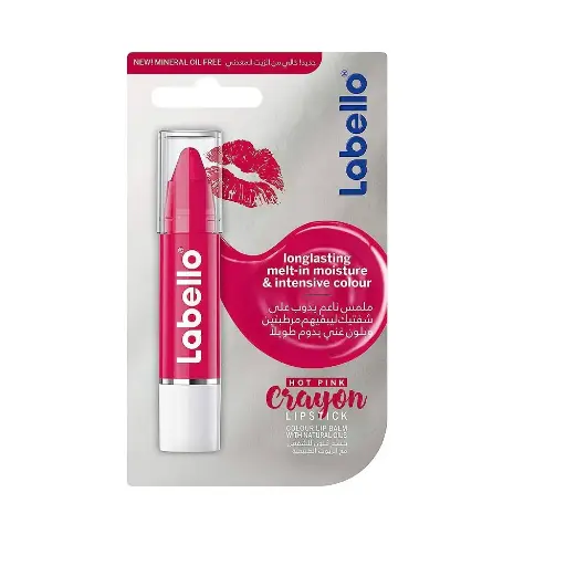Labello Crayon Hot Pink 3gm