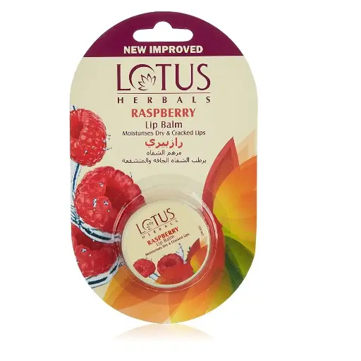 Lotus Lip Balm Raspberry 5gm