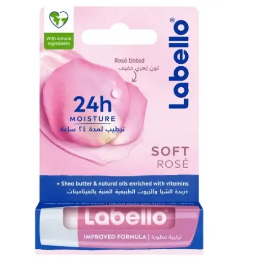 Labello Lip Balm Soft Rose 4.8gm
