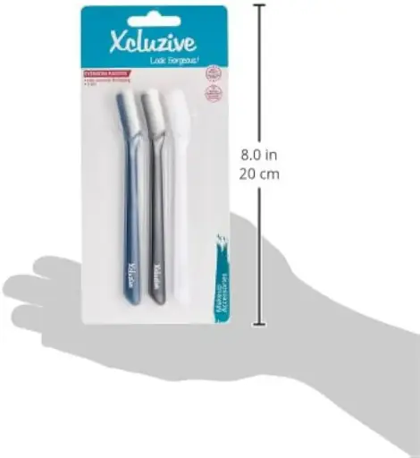 Xcluzive Eyebrow Razors 3`S