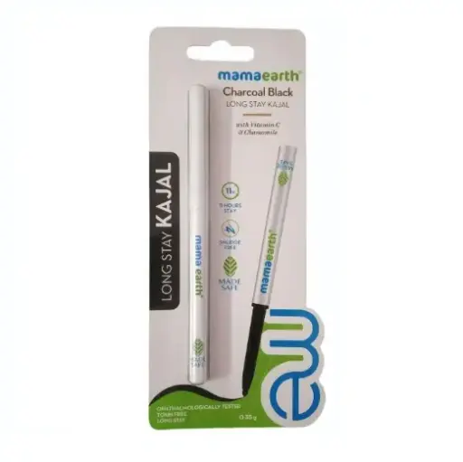 Mamaearth Charcoal Black Long Stay.Kajal 0.35gm